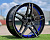 Диск колеса Vossen 5371 7,0x15 4*100/4*114,3 ET35 D73,1 Black Face