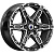 8x18/6x114,3 ET25 D66,1 Дистрикт (КС1159) Алмаз черный