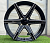 Диск колеса Shogun S6 D6093 8,0x17 4*100 ET35 D73,1 Gloss Black Milling