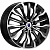 Диск колеса КиК "Атакама" 6,5x17 5*108 ЕТ50 D63,35 алмаз черный (КС 756)