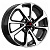 Диск колеса КиК-iFree для а/м Hyundai Solaris "KC861" 6,0x15 4*100 ЕТ48 D54,1 алмаз чёрный