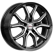 Диск колеса Ifree "Страйк" 6,5x17 5*108 ET33 D60,1 Блэк Джек (КС1080)