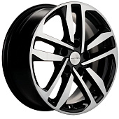 6,5x16/5x108 ET45 D60,1 KHW1612 (Chery Tiggo 3/Tiggo 3 Pro) Black-FP