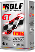 Масло моторное ROLF GT 5W-40 SN/CF синт. (1л)