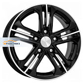 6x15/5x100 ET38 D57,1 Trinity-оригинал (КС615) Алмаз черный КС615