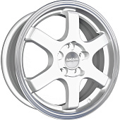 6x15/4x100 ET45 D67,1 Киото (КЛ249) Алмаз белый