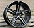 Диск колеса Vossen CV5 5878 7,0x15 4*100 ET28 D73,1 Black Face