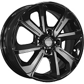6x15/4x100 ET50 D60,1 KHW1501 (Vesta) Black